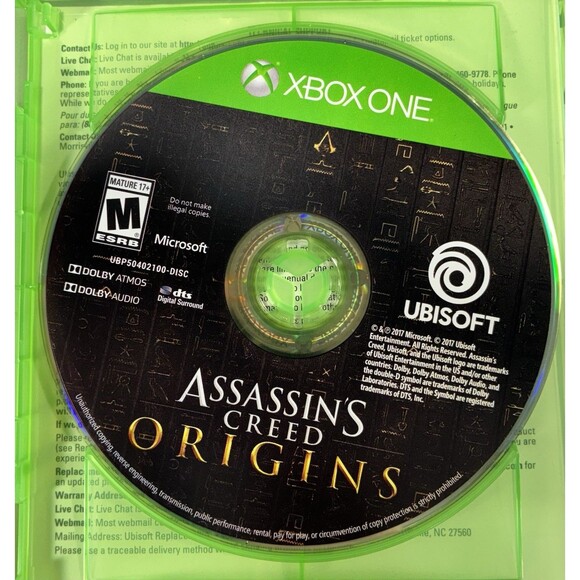 Assassin's Creed: Origins Deluxe Edition Ubisoft Microsoft Xbox One 2017 Tested - Picture 5 of 9